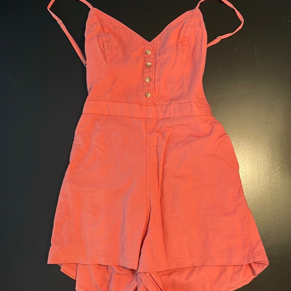 Abercrombie Dusty Rose Romper- XS